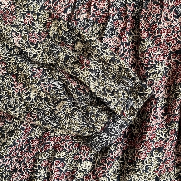 Lucky Brand Floral Button-Up Blouse - Picture 4 of 4